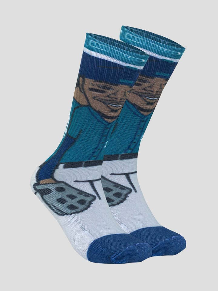 Griffey Junior Chaussettes Player High Calf - Griffey Jr. Série II pour la vente par Baseballism
