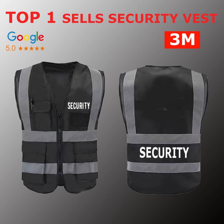 High-Quality Security vest for security companies. for wholesale by ULINCOO