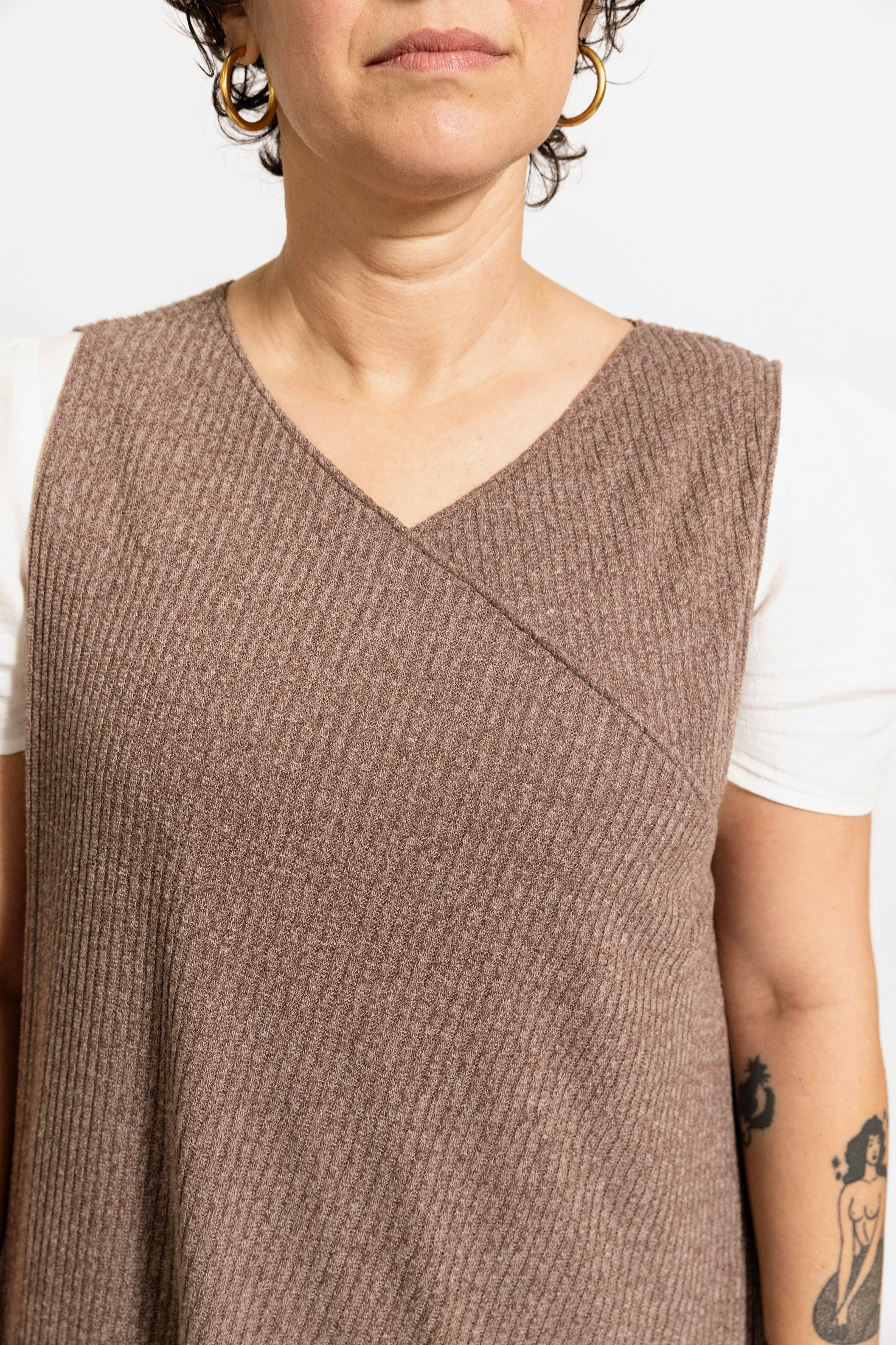 CQuinn - Wholesale Dress - Women's - Belfast Dress - Mocha6