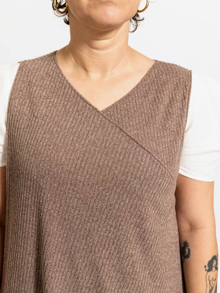 CQuinn - Wholesale Dress - Women's - Belfast Dress - Mocha6