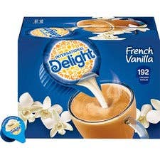 International Delight French Vanilla Liquid Creamer Singles for wholesale by Everyday Supply Co