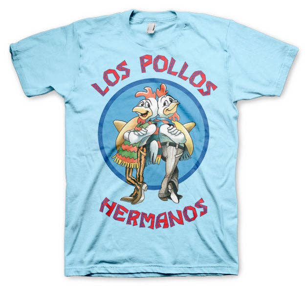 Hybris Production AB - Wholesale Screen Printed T-Shirt - Unisex - Los Pollos Hermanos T-Shirt1