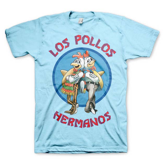 Hybris Production AB - Wholesale Screen Printed T-Shirt - Unisex - Los Pollos Hermanos T-Shirt1