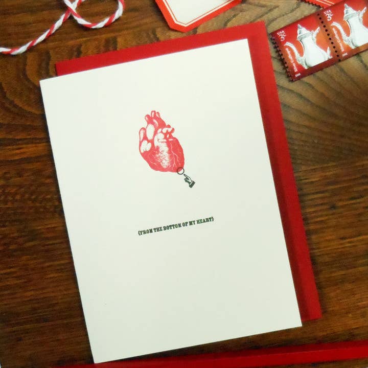 Bottom Of My Heart pack/6 for wholesale by a. favorite design