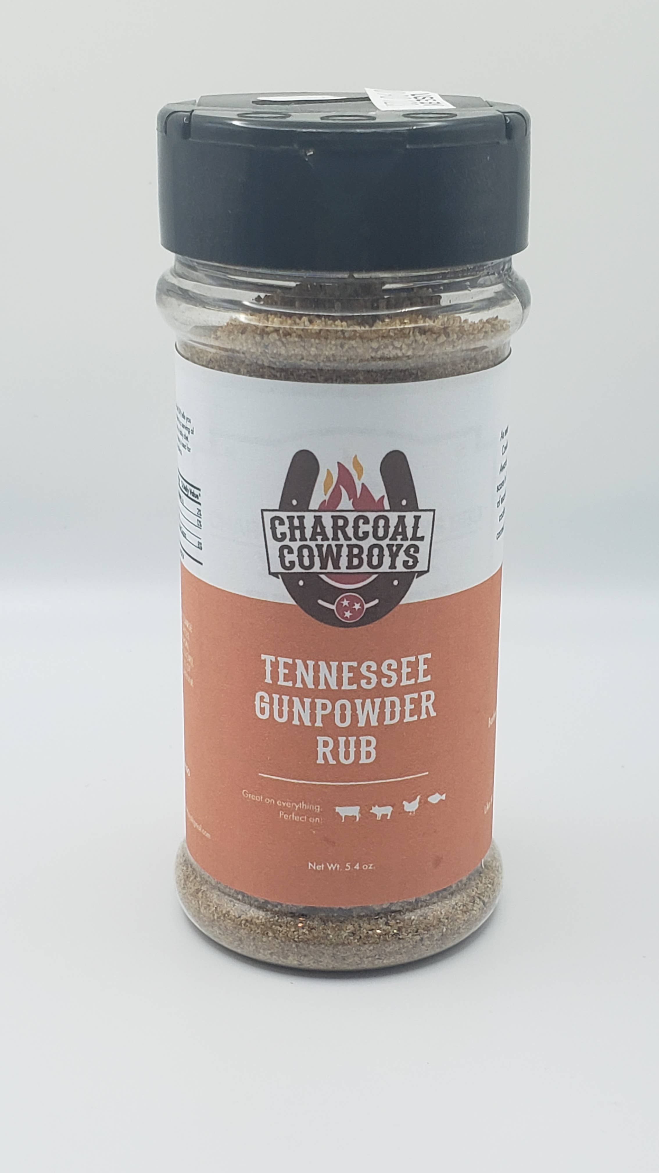 Charcoal Cowboys - Wholesale Rub - Tennessee Gunpowder Rub5