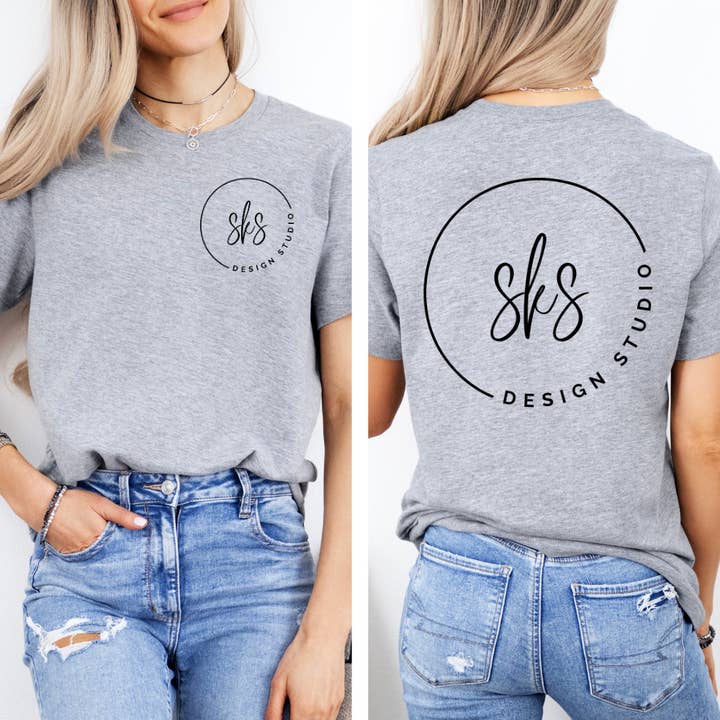CUSTOM LOGO | Unisex T-Shirt for wholesale by SKS Design Studio