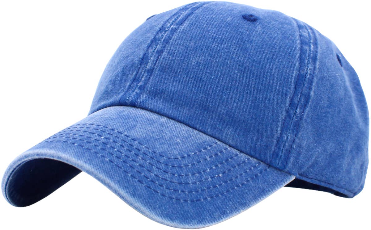 KBETHOS – Großhandel Basecap – Unisex – KBETHOS Pigmentgefärbte Low-Profile Baumwoll Baseballkappe30