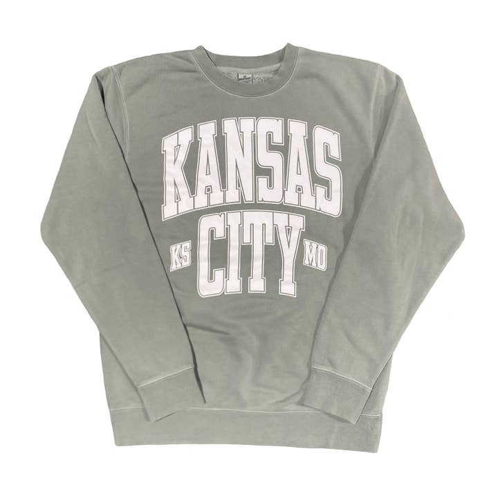 KSMO Line Crew Fleece (Sage) for wholesale by 1KC