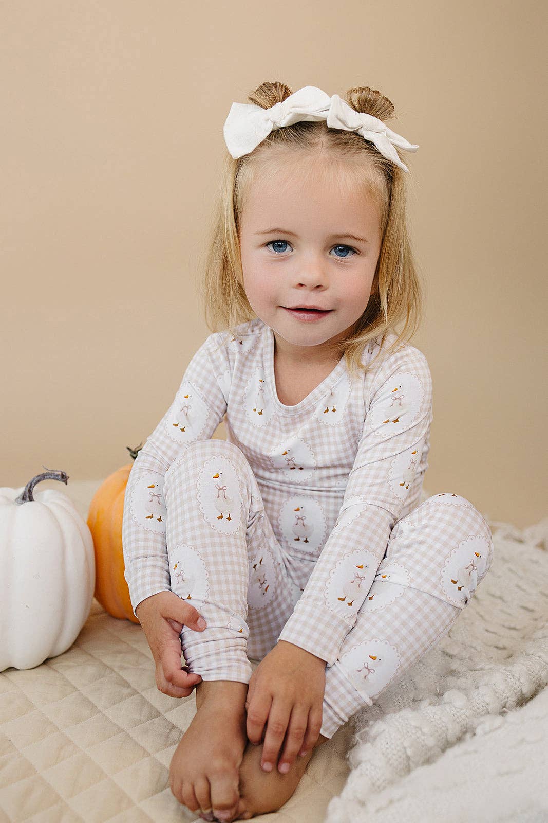 Lucky Panda Kids - Wholesale Sleepwear Set - Kids - Bamboo Two Piece Set | Gingham & Goose5