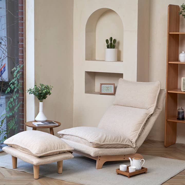 39F Inc. - Wholesale Chair - Adjustable Floor Sofa Chair with Foldable Backrest