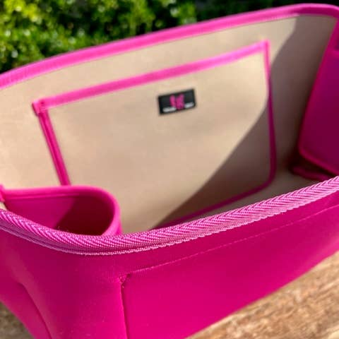 TAYLOR GRAY - Wholesale Pouch - Women's - Neoprene Organizer Pink | shoptaylorgray