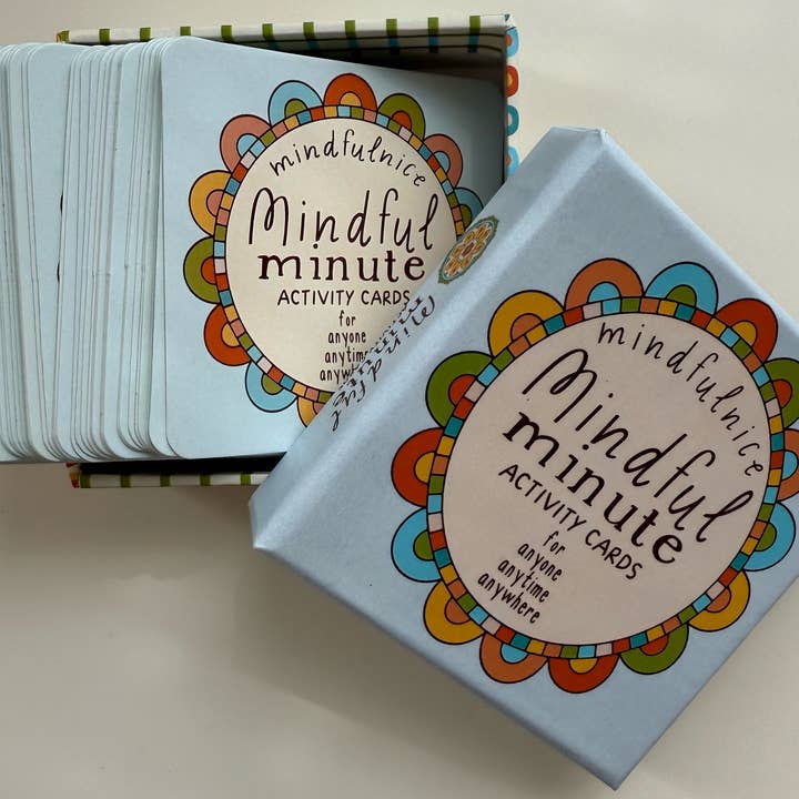 Mindfulnice – wholesale Card game – Mindful Minute Activity Cards for Mental Health & Wellness