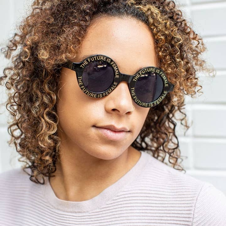 Gleam Eyewear - Wholesale Sunglasses - Women's - Future Is Female Sunglasses | Black5