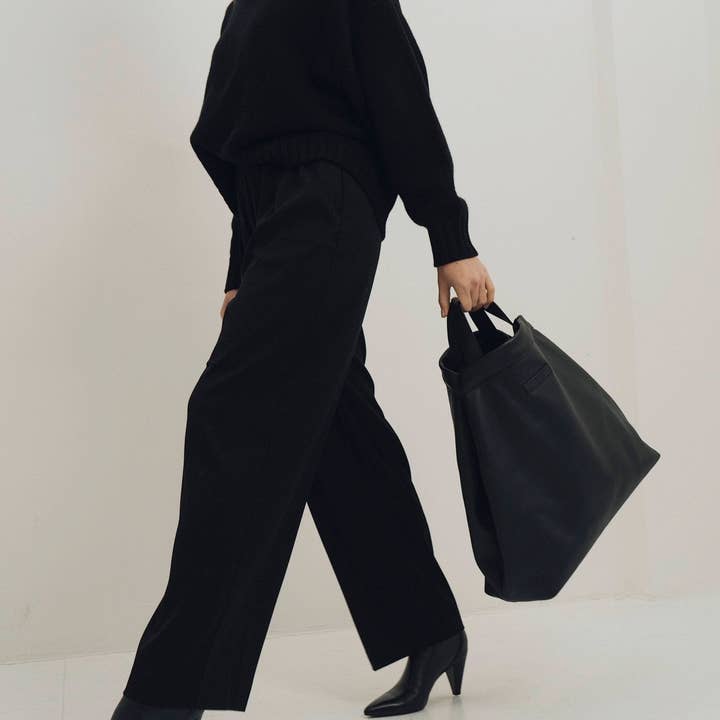 TIEFENBACHER LEHMANN - Wholesale Tote Bag - Women's - TOTE BAG maxi - black4