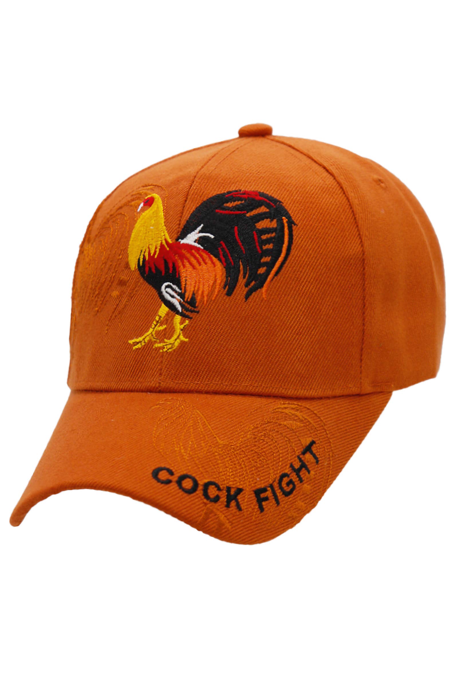 Cap Zone - Wholesale Baseball Cap - Unisex - Rooster Cockfighting Acrylic Baseball Cap13
