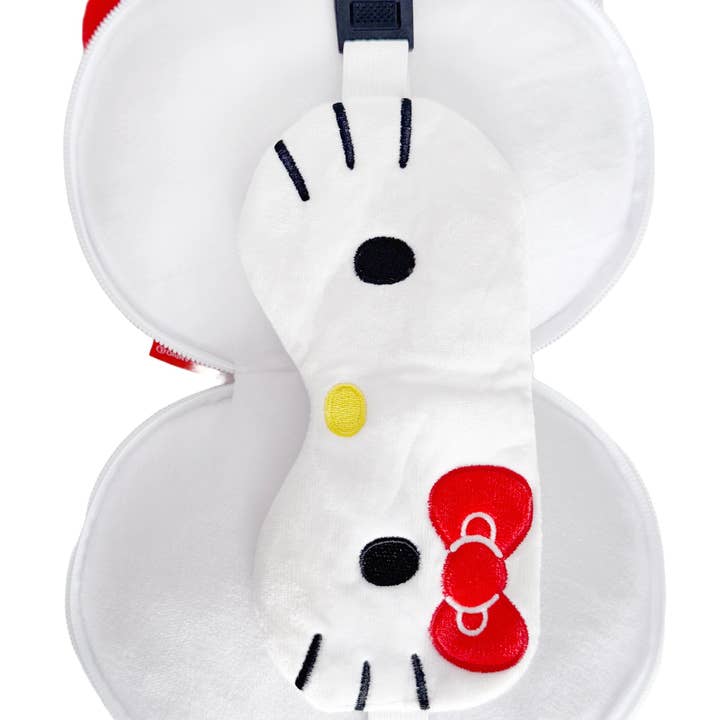 LASR – wholesale Travel pillow – Sanrio Hello Kitty Big Face Plush Travel Pillow1