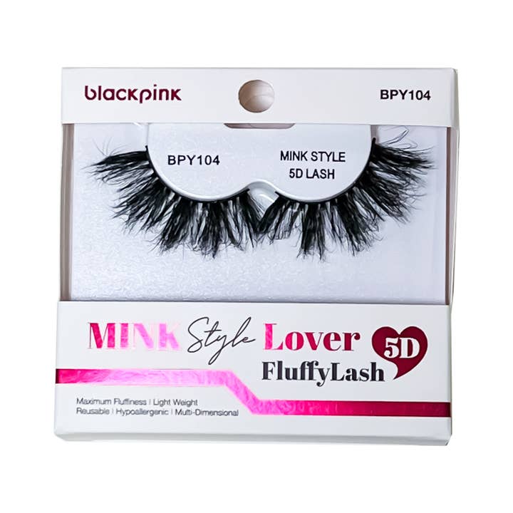 SM Beauty LLC - Wholesale False/Fake Eyelashes - Blackpink - 5D Mink Style Lover Fluffy Lash