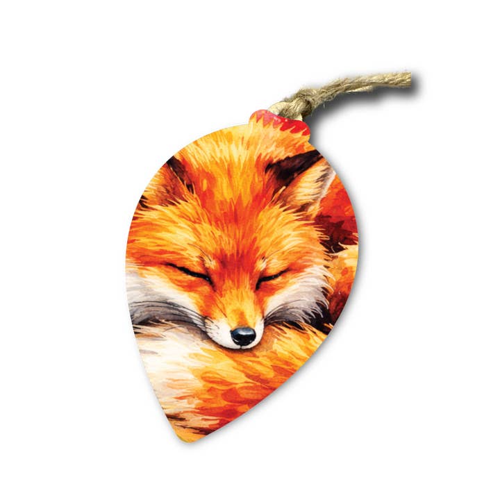 Ornamento a forma di volpe per la vendita all'ingrosso da parte di The Product Barn