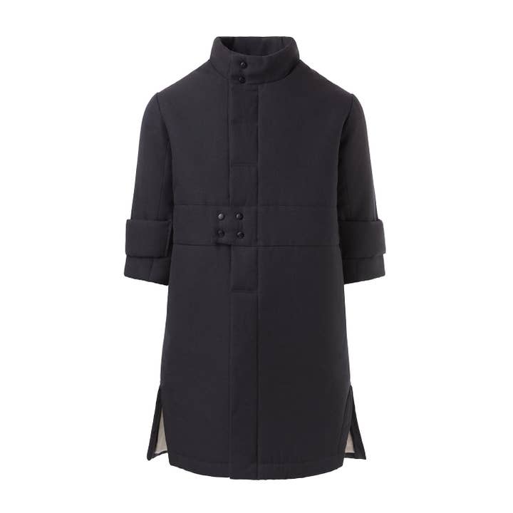 Sort foret jakke til babyer, drenge og piger for engroshandel hos Infantium Victoria