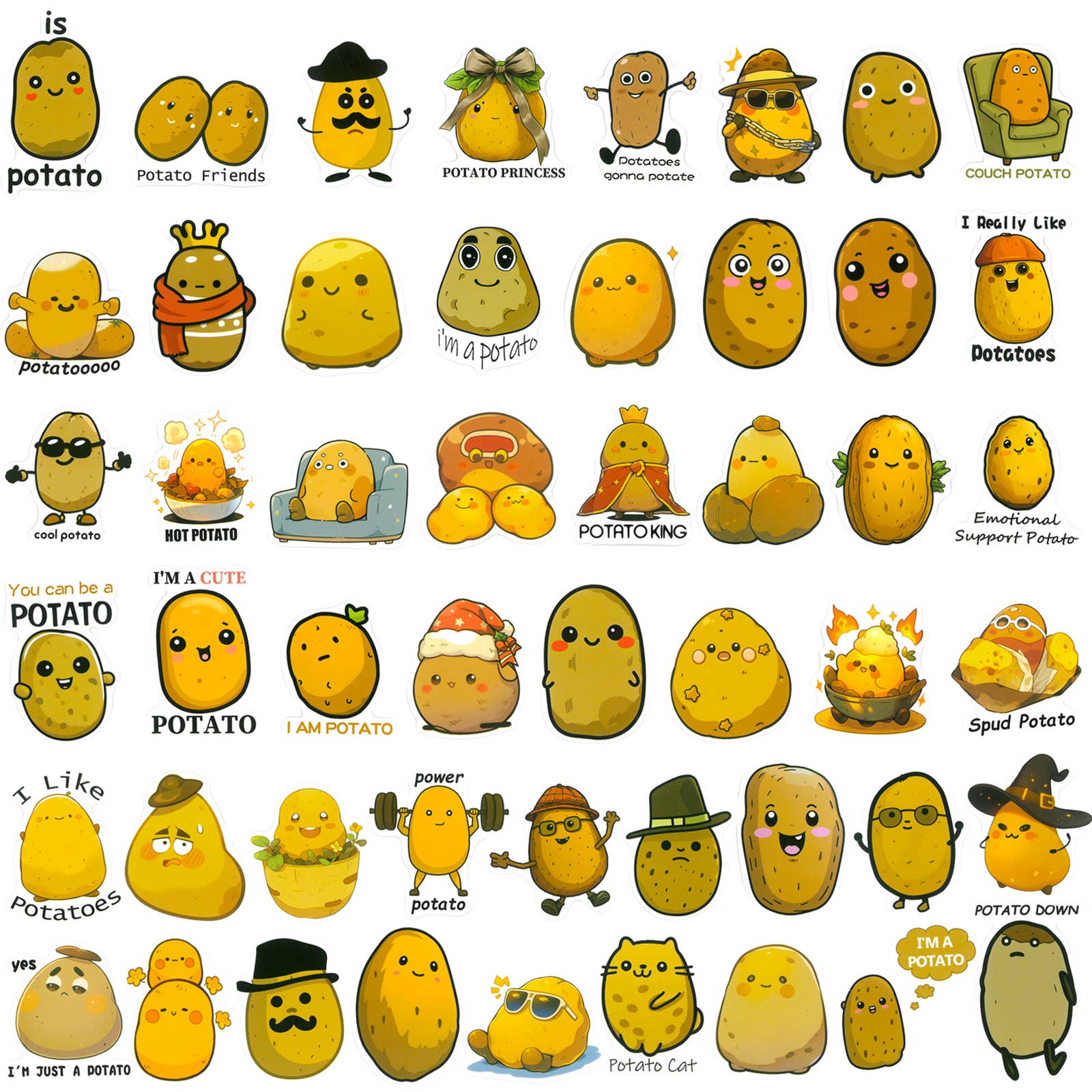 Wrapables.com - Wholesale Sticker - Wrapables Waterproof Vinyl Stickers, 100pcs8