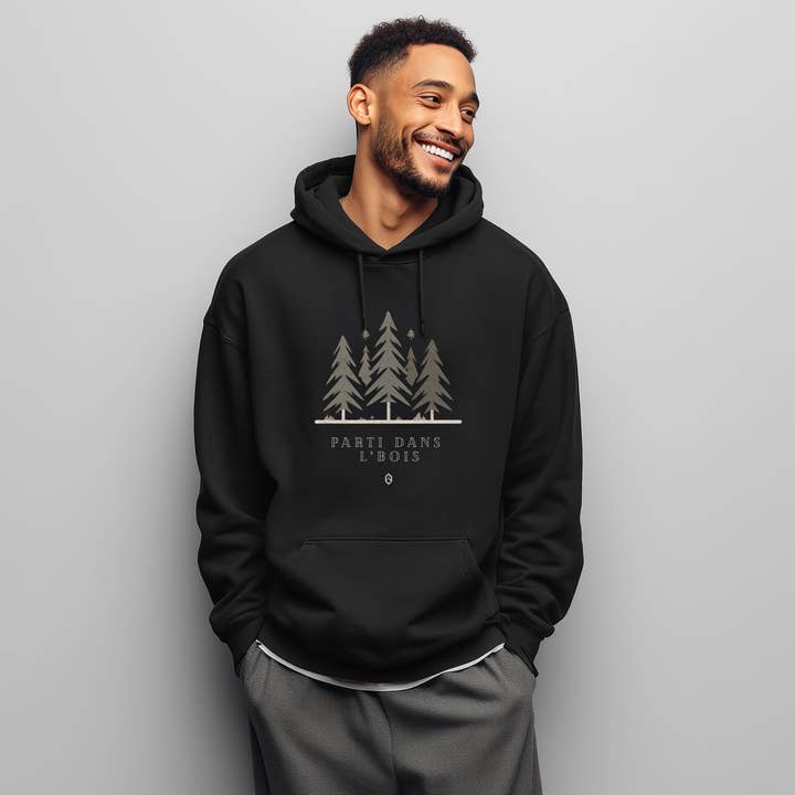 HOODIE EVERYDAY « Parti dans l’bois » – Comodidad clásica para venta al por mayor de State of Mind Brand