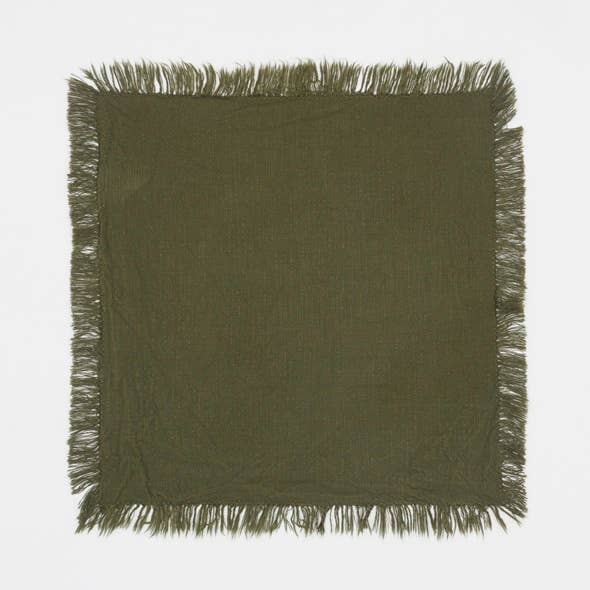 Raine & Humble - Wholesale Dinner & Cloth Napkin - Napkins Set/4 - Muse - Green1