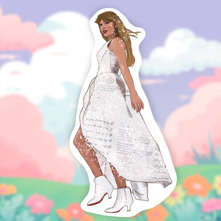 Cocollama Design - Wholesale Sticker - Taylor Swift sticker, Tortured poets sticker2