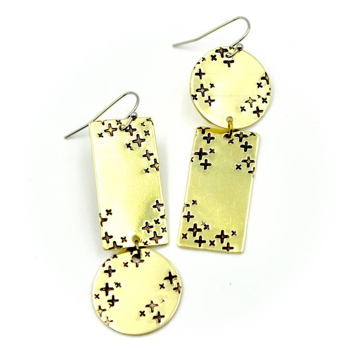 Boucles d'oreilles Galaxy Oposite pour la vente par Carruthers Jewelry