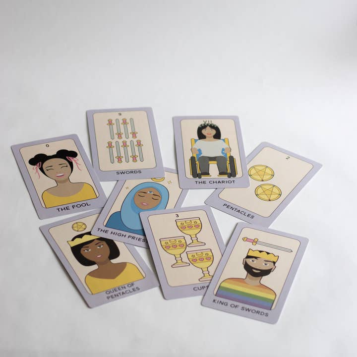 Mulberry Moons - Venta al por mayor Cartas del tarot - El tarot mágico pastel