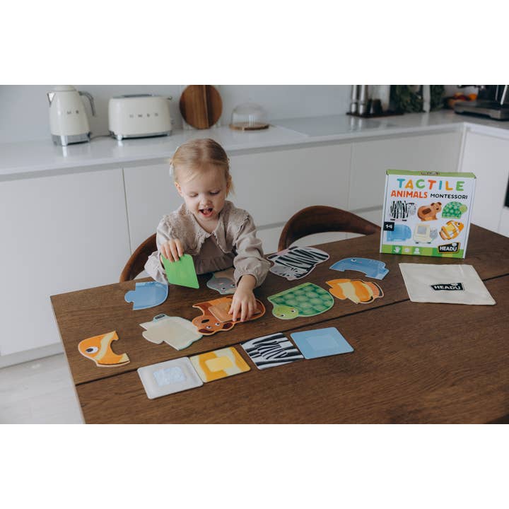 Headu USA - Wholesale Puzzle - Kids - Tactile Animals Montessori - Educational Toy for Toddlers5