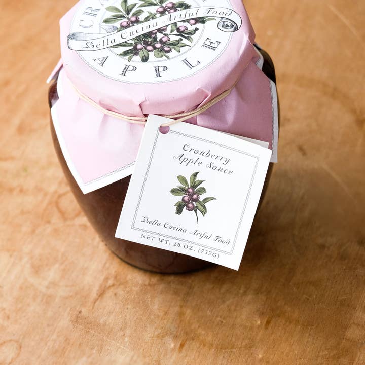 Bella Cucina - Wholesale Jam/Jelly - Cranberry Apple Sauce Grande - 23 oz.4