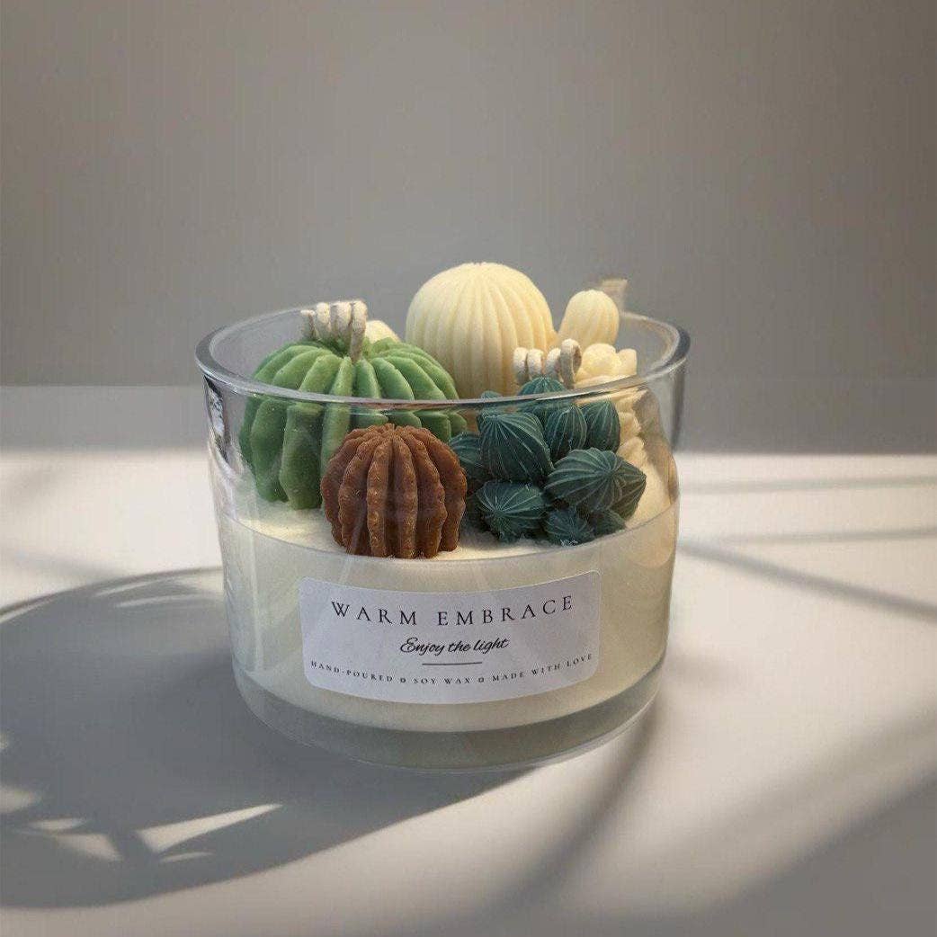 Karly’s Candles - Wholesale Novelty candle - Handmade 16oz Succulent Soy Wax Candle for Plant Lovers8
