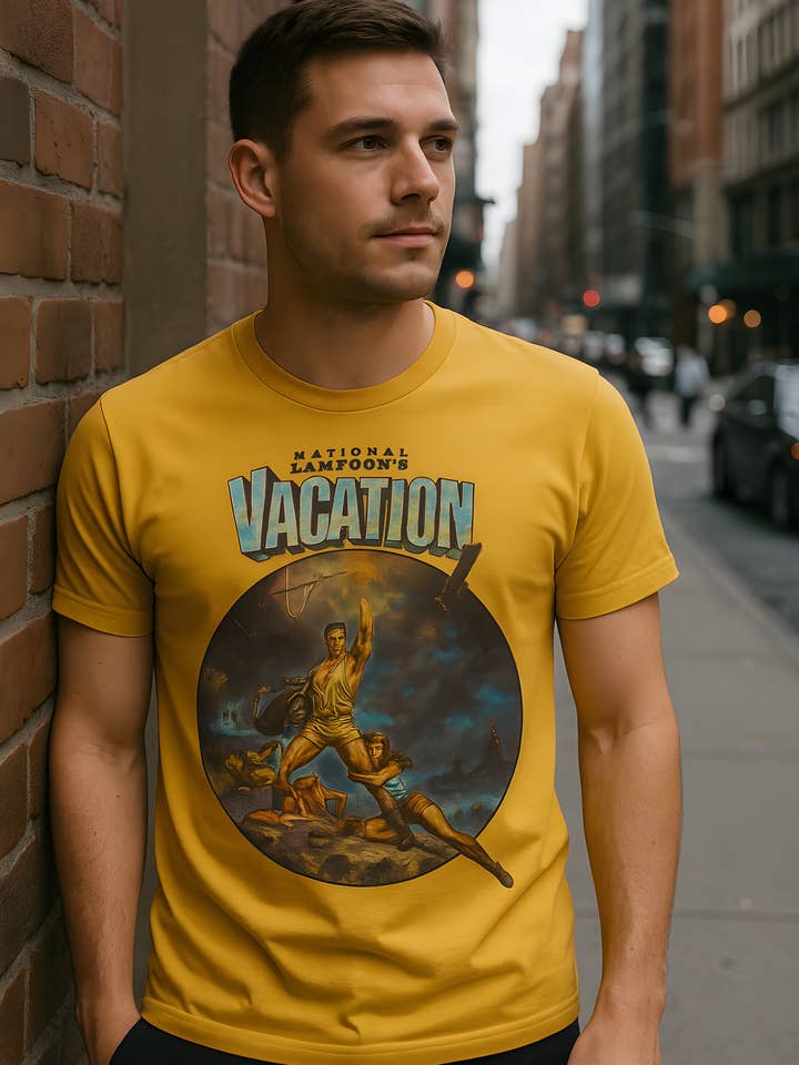Official Store – wholesale T-shirt (graphic) – men's – National Lampoons Vacation - Poster Men's T Shirt