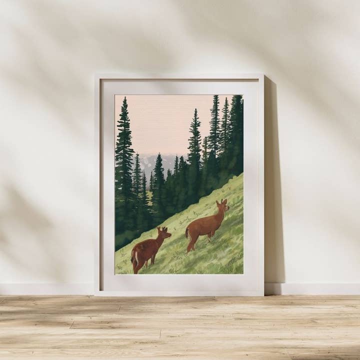 Impression de Serene Beach (copie) pour la vente par Julie Annette Studios