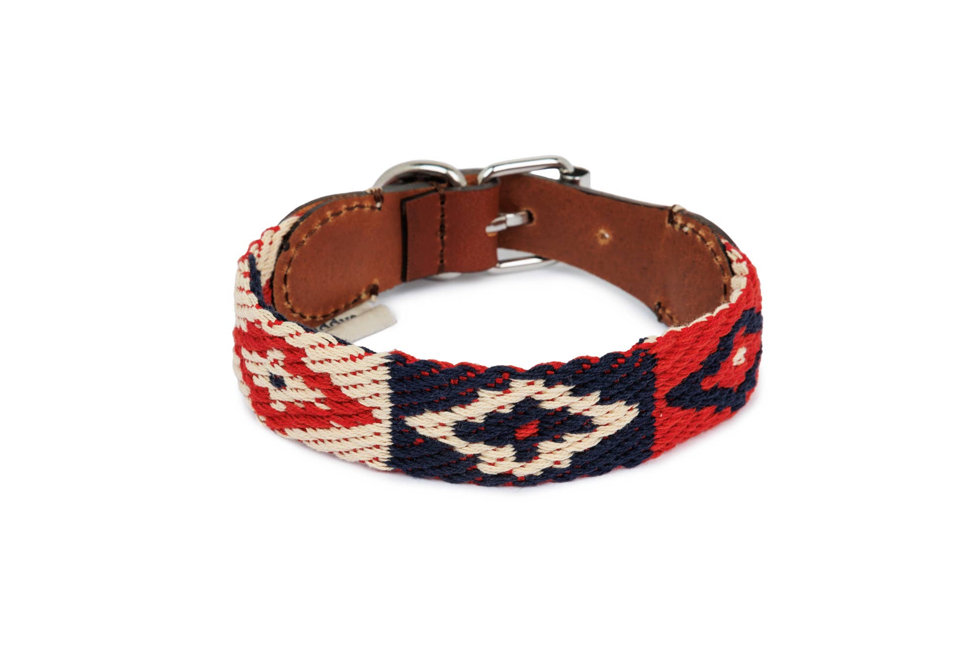 Buddys dogwear – wholesale Pet collar – Dog – Dog Collar Peruvian Petite Indian Red6