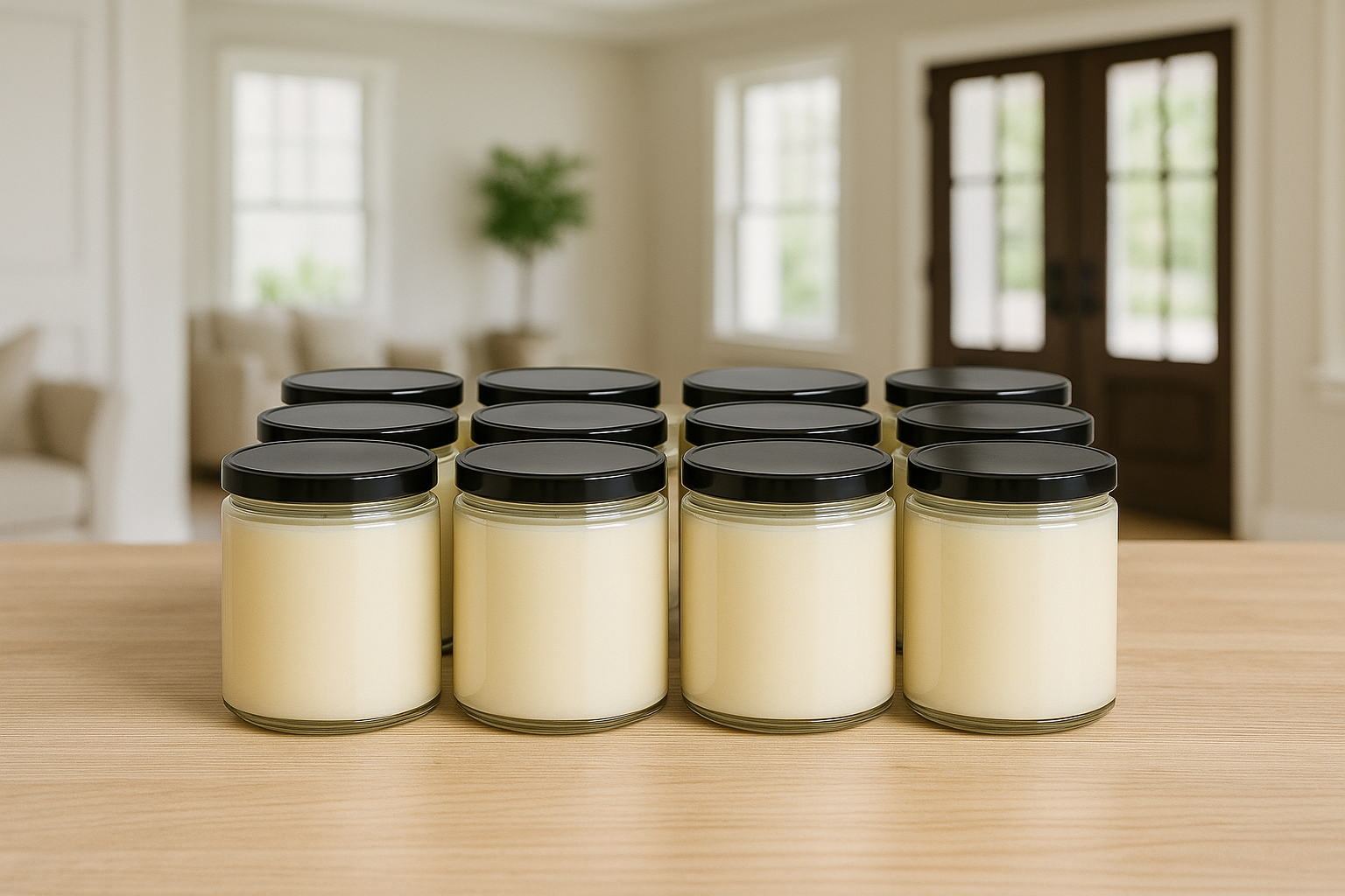 Miller Farm Candle Co - Wholesale Jar/Filled Candle - Ready to Label 9 oz Soy Candles | Many Scents to Choose From5
