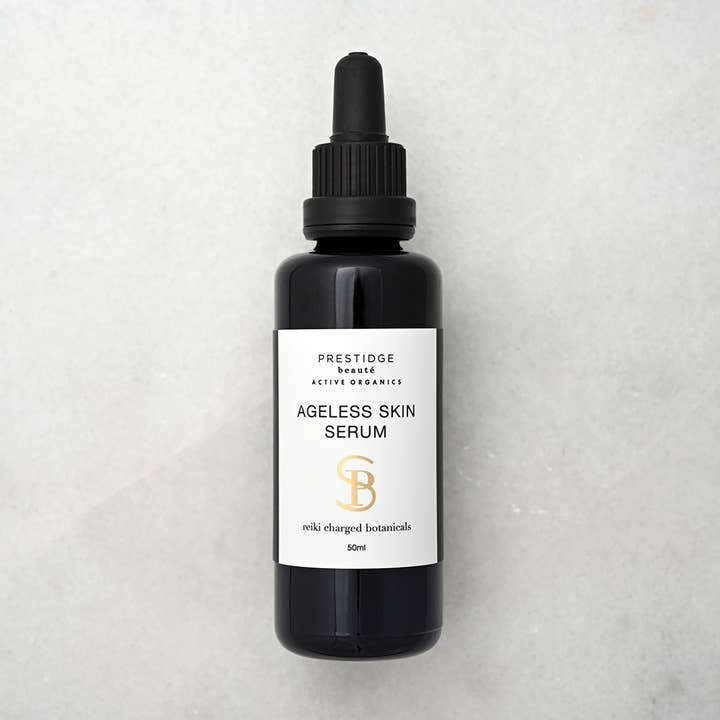 PRESTIDGE beauté Active Organics - Wholesale Facial serum/concentrate - Ageless Skin Serum (50ml) - Dropper