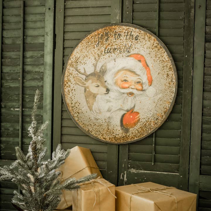 Ragon House - Wholesale Sign - 24" JOY TO THE WORLD SIGN2