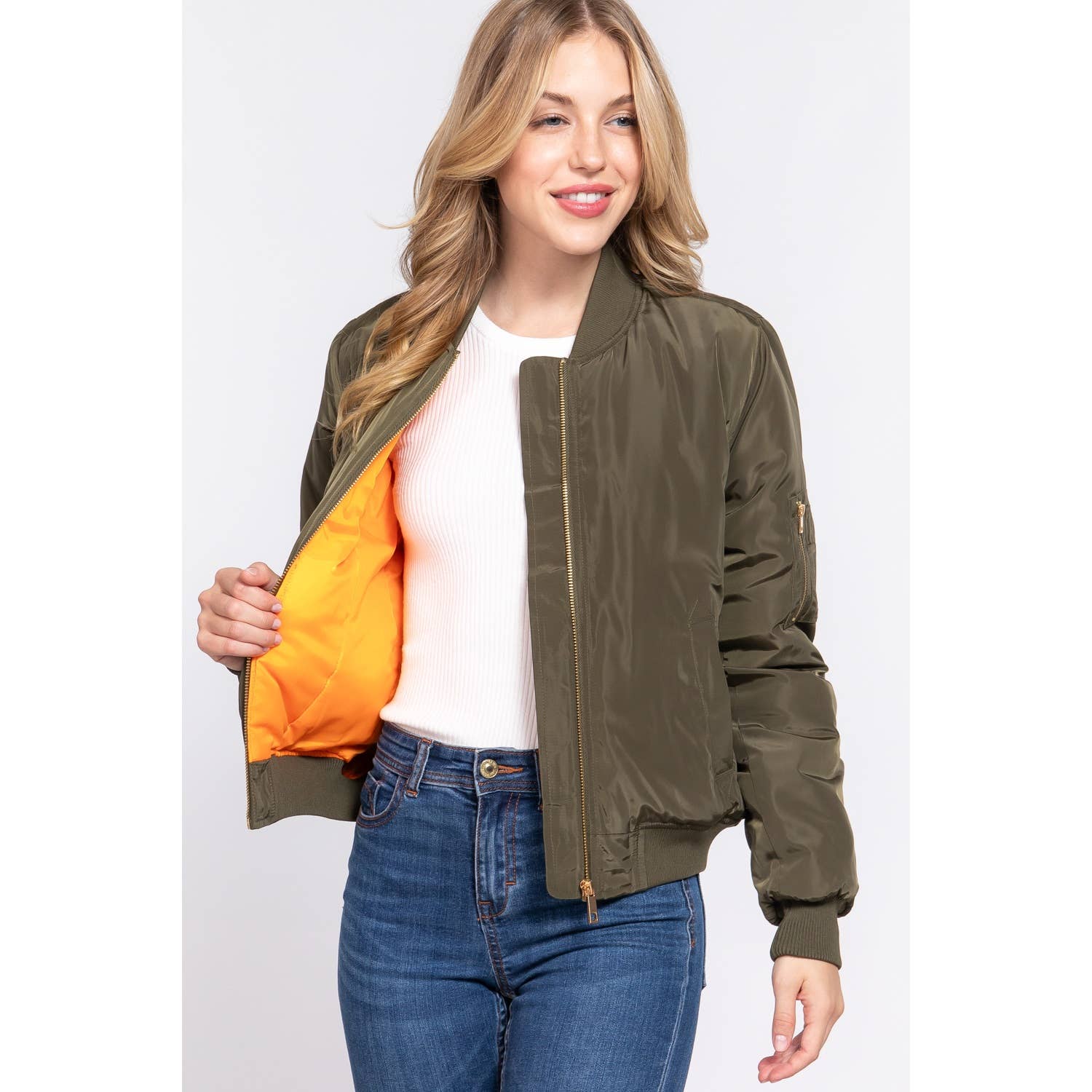Apolline - Wholesale Bomber Jacket - Women's - BOMBER JACKET11
