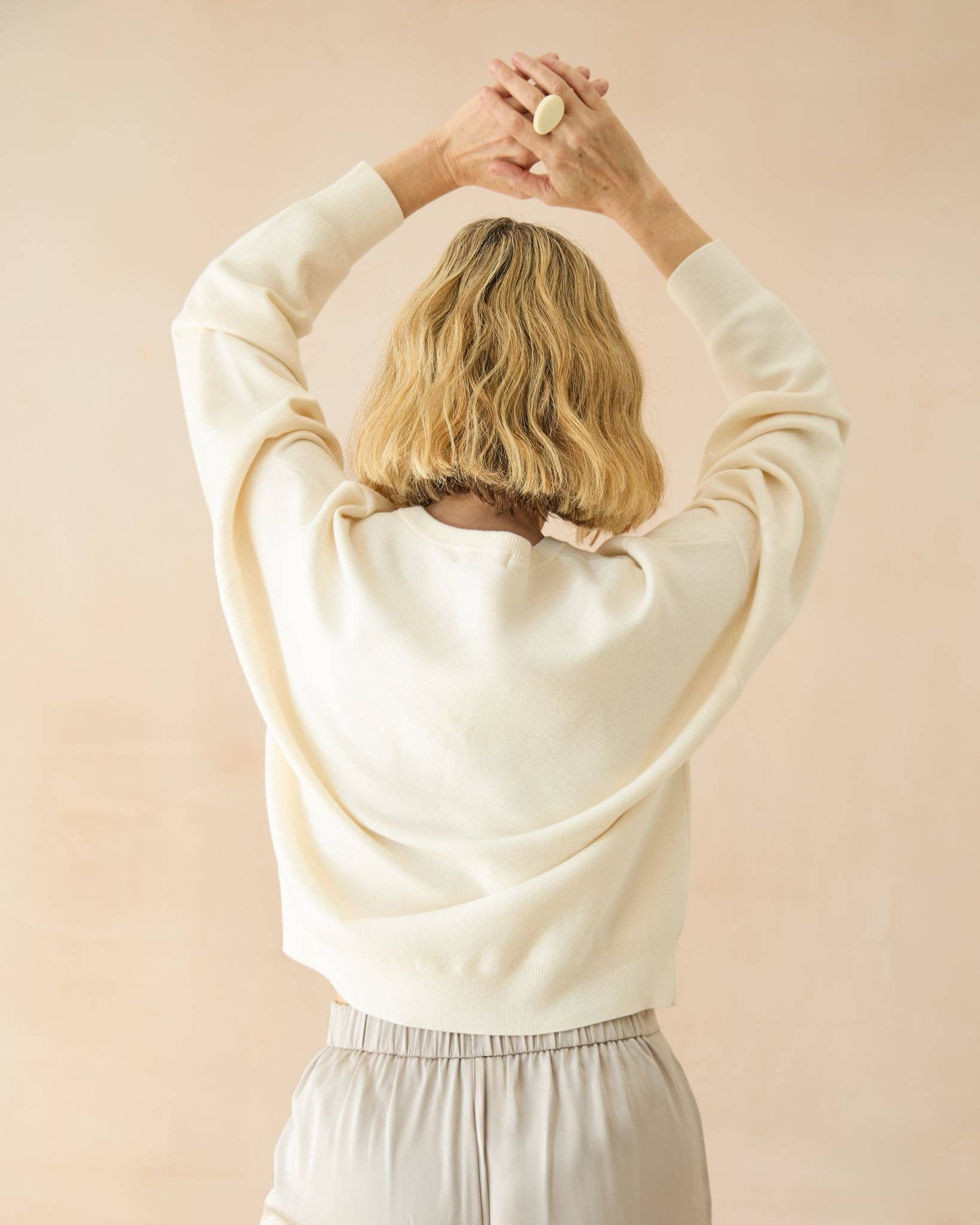 CHALK - Wholesale Knit Sweater - Women's - Uma Jumper | Vanilla3