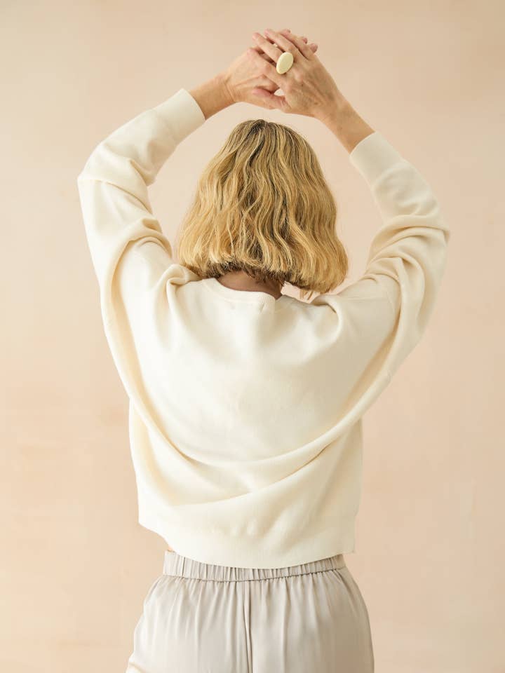 CHALK - Wholesale Knit Sweater - Women's - Uma Jumper | Vanilla3