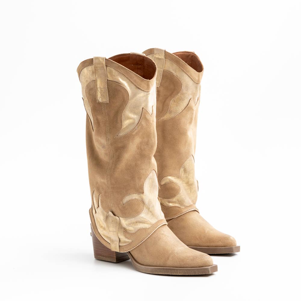 NEMONIC - Wholesale Boots - Women's - Atlanta 2399 Ante Bambi-Glitter Platinum2