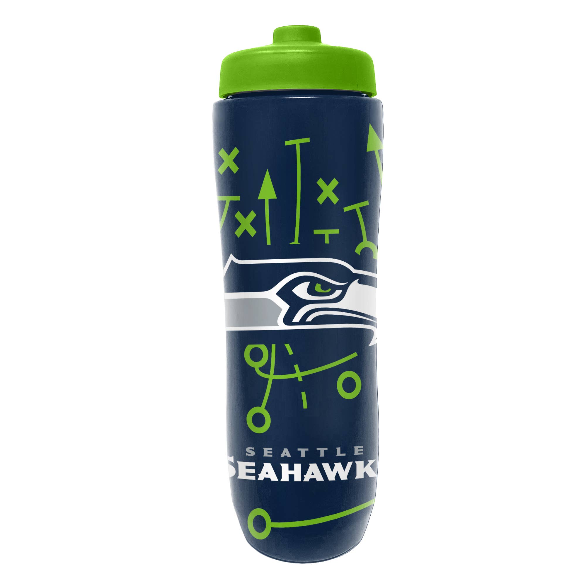 Party Animal, Inc. - Wholesale Water Bottle - Seattle Seahawks Squeezy Water Bottle0