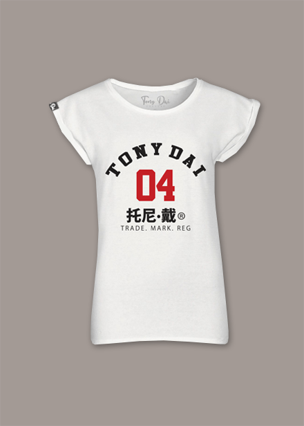 Tony Dai - Wholesale Screen Printed T-Shirt - Women's - McGill T-shirt1