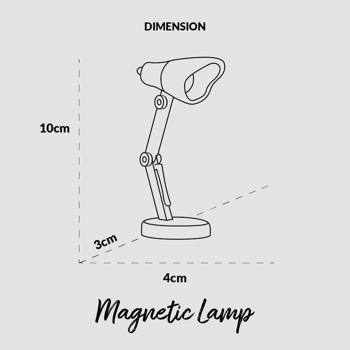 VIBES SRLS - Wholesale Accent/desk lamp - Mini Reading Lamp Puppy Collection Magnetic by Duduu10