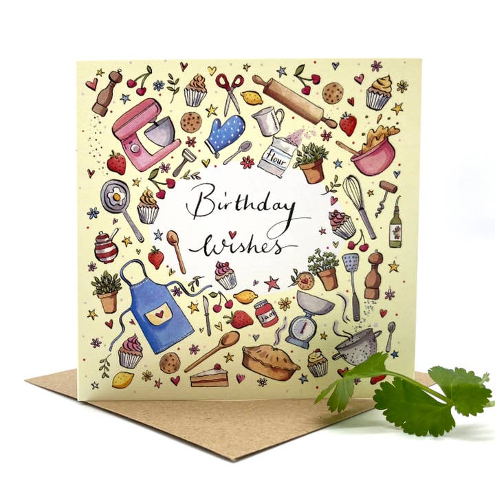 Ink and Snail Limited - Wholesale Birthday Card - Birthday Card - Birthday Baking
