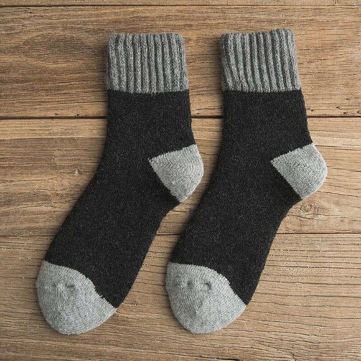 Gohobi - Wholesale Socks - Men's - Extra Thick Men Wool Socks, Winter socks, Men Winter Socks, gift for him