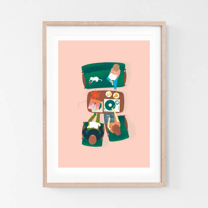 Art Print Records for wholesale by Polka Paper