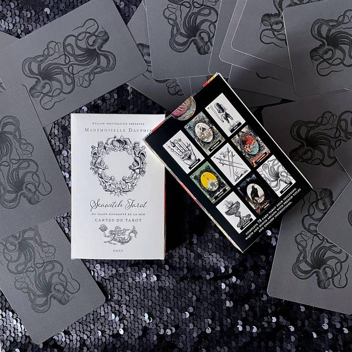 FAUUN - Wholesale Tarot cards - Seawitch Tarot | 78 Card Deck | French Marseilles | Unique1