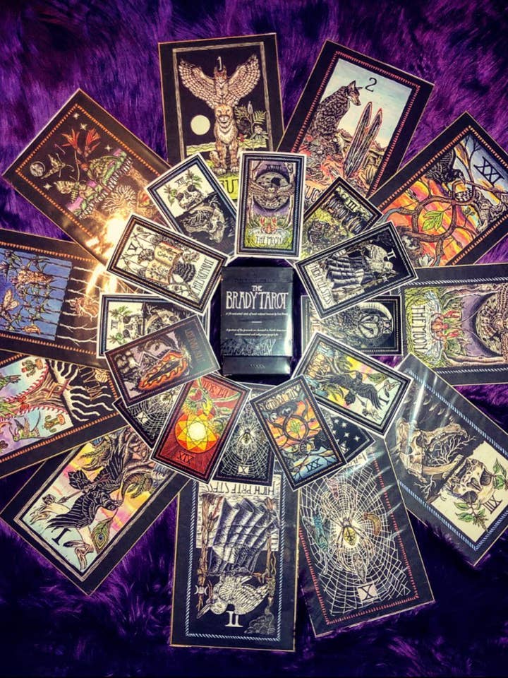 Tarot Altar Cards - Major Arcana - Brady Tarot for wholesale by BlakByrd Botanika